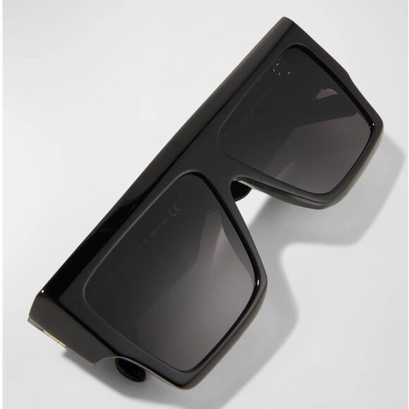 Celine Chunky Rectangle Acetate Sunglasses - Picture 9 of 14